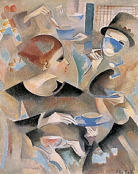 Alice Bailly, L'heure du th - GRANDS PEINTRES / Bailly