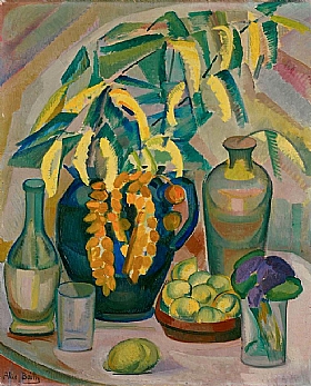 Alice Bailly, Nature morte aux mimosas - GRANDS PEINTRES / Bailly
