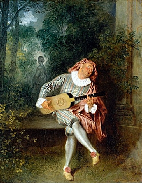 Jean Antoine Watteau, Muzzetin - GRANDS PEINTRES / Watteau