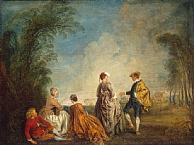 Jean Antoine Watteau, Proposition embarrasse - GRANDS PEINTRES / Watteau