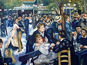 Auguste Renoir, Le Bal du moulin de la galette - GRANDS PEINTRES / Renoir