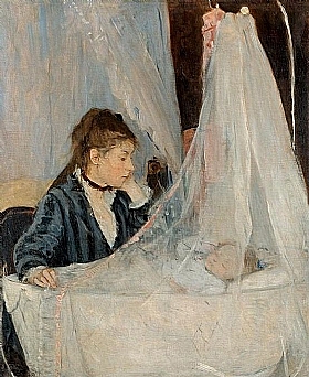 Berthe Morisot, Le berceau - GRANDS PEINTRES / Morisot