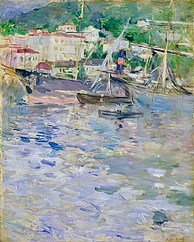 Berthe Morisot, Port de Nice - GRANDS PEINTRES / Morisot
