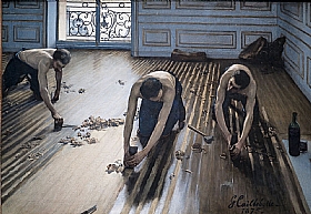Gustave Caillebotte, Les raboteurs de parquet - GRANDS PEINTRES / Caillebotte