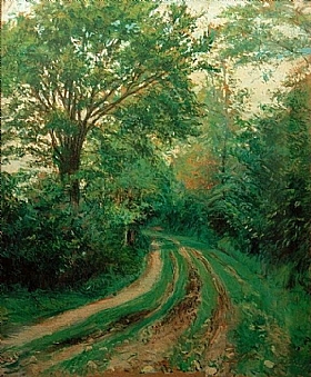 Gustave Caillebotte, Un chemin dit route en Normandie - GRANDS PEINTRES / Caillebotte