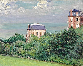 Gustave Caillebotte, Villas à Villers sur Mer - GRANDS PEINTRES / Caillebotte