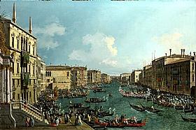 Canaletto, Régates sur le Grand Canal - GRANDS PEINTRES / Canaletto