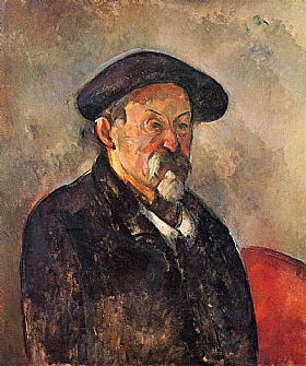 Paul Czanne, Autoportrait au bret - GRANDS PEINTRES / Cezanne
