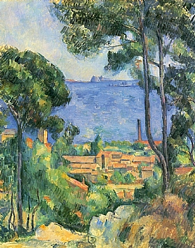 Paul Czanne, Estaque et le chateau d'If - GRANDS PEINTRES / Cezanne