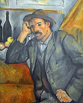 Paul Czanne, Le fumeur - GRANDS PEINTRES / Cezanne
