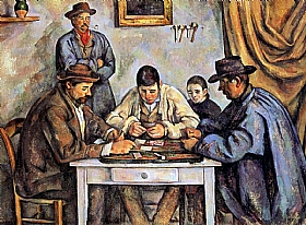 Paul Czanne, Les joueurs de cartes - GRANDS PEINTRES / Cezanne