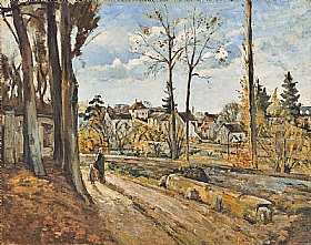 Paul Czanne, Louveciennes - GRANDS PEINTRES / Cezanne