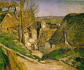 Paul Czanne, La Maison du pendu  Auvers sur Oise - GRANDS PEINTRES / Cezanne