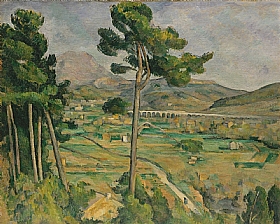 Paul Czanne, Montagne Sainte Victoire II - GRANDS PEINTRES / Cezanne