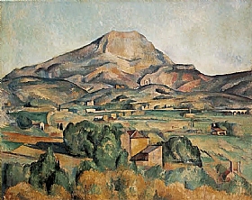 Paul Czanne, Montagne Sainte Victoire III - GRANDS PEINTRES / Cezanne