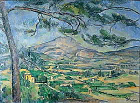 Paul Cézanne, Montagne Sainte Victoire - GRANDS PEINTRES / Cezanne