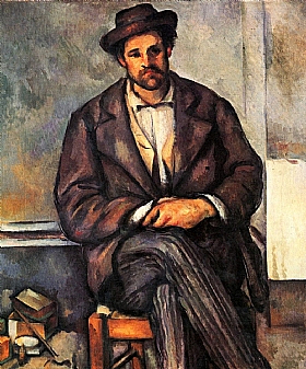 Paul Czanne, Paysan assis - GRANDS PEINTRES / Cezanne