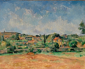 Paul Cézanne, Plaine de Bellevue - GRANDS PEINTRES / Cezanne