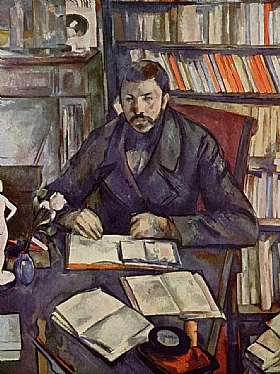 Paul Czanne, Portrait de Gustave Geffroy - GRANDS PEINTRES / Cezanne
