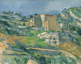 Paul Czanne, Valle de Riaux en Provence - GRANDS PEINTRES / Cezanne