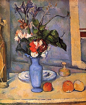 Paul Czanne, Le vase bleu - GRANDS PEINTRES / Cezanne
