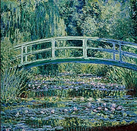 Claude Monet, pont japonais et nymphéas - GRANDS PEINTRES / Monet