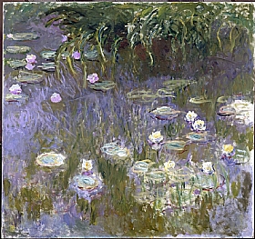 Claude Monet, Nymphéas 1922 - GRANDS PEINTRES / Monet