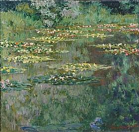 Claude Monet, Les Nymphéas vertes - GRANDS PEINTRES / Monet