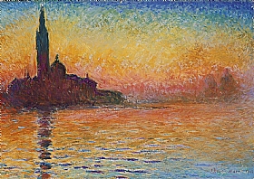 Claude Monet, Venise au crpuscule - GRANDS PEINTRES / Monet