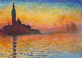 Claude Monet, Venise au crépuscule - GRANDS PEINTRES / Monet