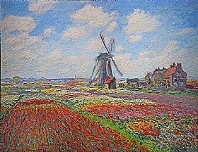 Claude Monet, Moulin prs de Leiden - GRANDS PEINTRES / Monet