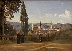 Camille Corot, Florence en Italie - GRANDS PEINTRES / Corot