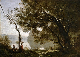 Camille Corot, Souvenir de Mortefontaine - GRANDS PEINTRES / Corot