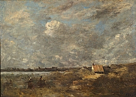 Camille Corot, Temps orageux en Pas-de-Calais - GRANDS PEINTRES / Corot