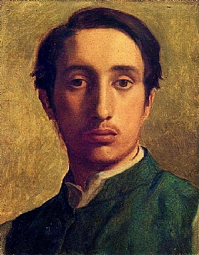 Edgar Degas, Autoportrait - GRANDS PEINTRES / Degas