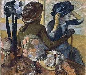 Edgar Degas, Chez la modiste - GRANDS PEINTRES / Degas