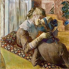 Edgar Degas, Chez la modiste - GRANDS PEINTRES / Degas