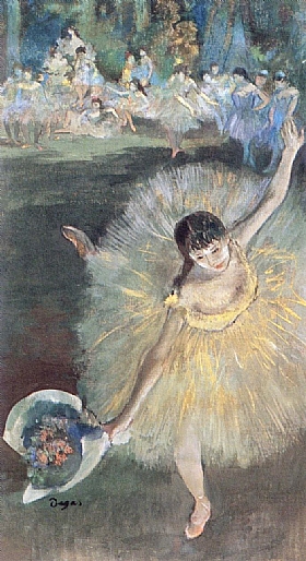 Edgar Degas, Fin d'arabesque - GRANDS PEINTRES / Degas