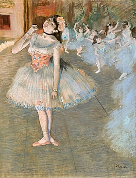 Edgar Degas, La danseuse toile - GRANDS PEINTRES / Degas