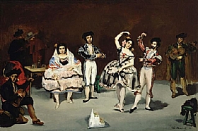 Edouard Manet, Le ballet espagnol - GRANDS PEINTRES / Manet