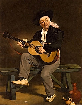 Edouard Manet, Le chanteur espagnol - GRANDS PEINTRES / Manet