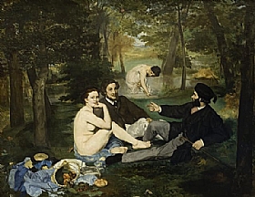 Edouard Manet, Le dejeuner sur l'herbe - GRANDS PEINTRES / Manet