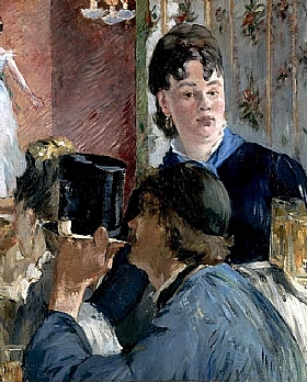 Edouard Manet, La serveuse de bocks - GRANDS PEINTRES / Manet