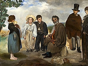 Edouard Manet, Le vieux musicien - GRANDS PEINTRES / Manet