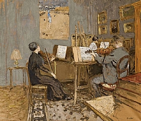 Edouard Vuillard, Concert matinal place Vintimille - GRANDS PEINTRES / Vuillard