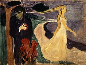 Edvard Munch, La sparation - GRANDS PEINTRES / Munch