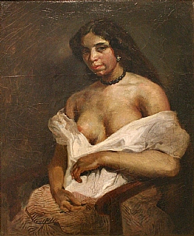 Eugne Delacroix, Aspasie - GRANDS PEINTRES / Delacroix