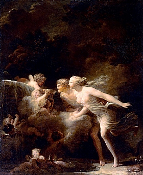 Jean-Honoré Fragonard, Fontaine de l'amour - GRANDS PEINTRES / Fragonard