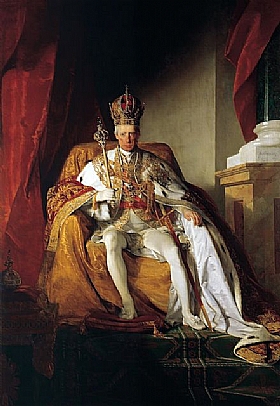Friedrich von Amerling, Francois 1er d'Autriche - GRANDS PEINTRES / Von Amerling