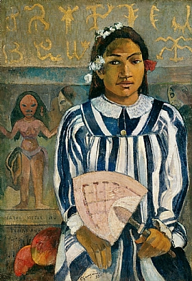 Paul Gauguin, Anctres Tehamana - GRANDS PEINTRES / Gauguin